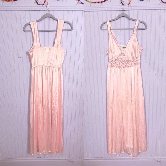 Modern Pink Nighty / Lingerie Slip - Picture 2 of 5